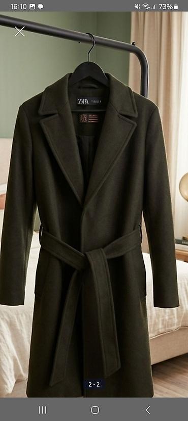 hind geyimi: Palto, Zara, 2XL, XL, rəng - Qara — 2