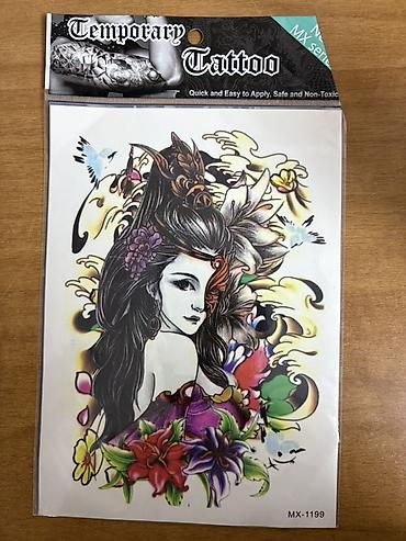 Тату, пирсинг: Временные татуировки — 2