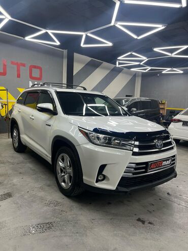 Toyota: Toyota Highlander: 2016 г., 3.5 л, Автомат, Гибрид, Кроссовер