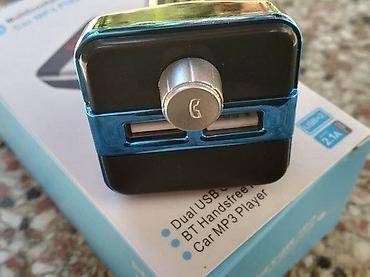 Audio oprema za auto: BT FM transmiter za automobil X9 – multifunkcionalni bežični komplet — 6