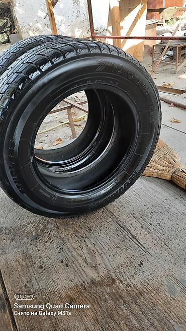 5114 15: Шины 215 / 65 / R 16, Зима, Б/у, Пара, Легковые, Япония, Bridgestone — 2