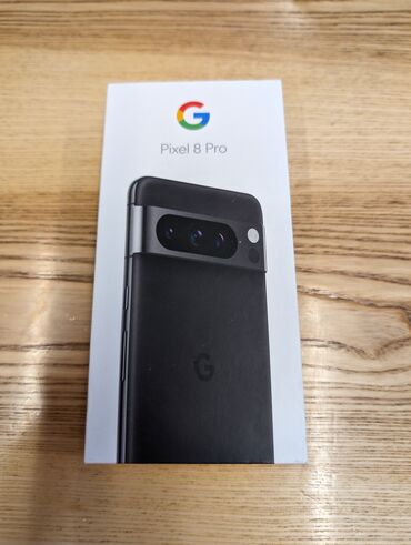 Мобильные телефоны и аксессуары: Google Pixel 8 Pro, Новый, 128 ГБ, цвет - Черный, 2 SIM