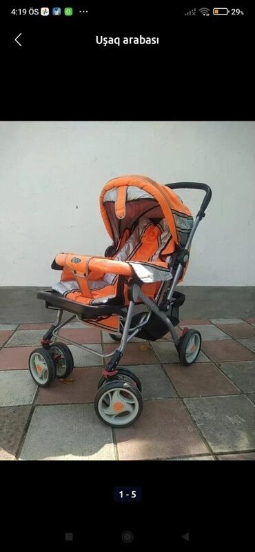 uşaq ucun əsgər paltarı: İki tutacaqlı araba