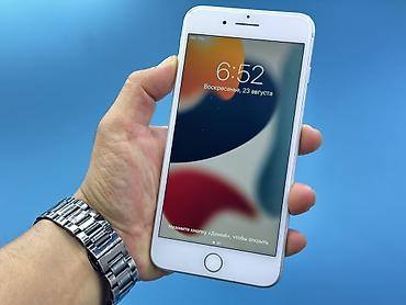 iphone 7 plus обмен: IPhone 7 Plus, Б/у, 256 ГБ, Серебристый, Чехол, 76 % — 7
