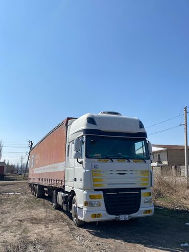 дав 105: Тягач, DAF, 2007 г., Тентованный