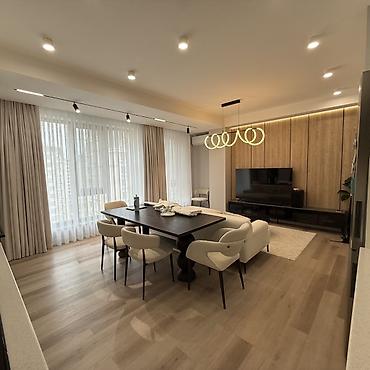молодой гвардия: 3 комнаты, 91 м², Элитка, 9 этаж, Дизайнерский ремонт — 9