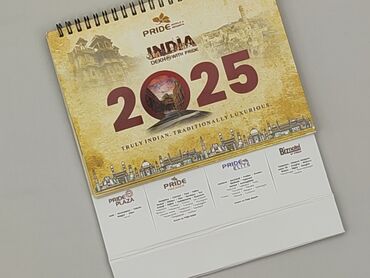 Kalendarz ścienny Pride India na rok 2025. Zawiera zdjęcia i