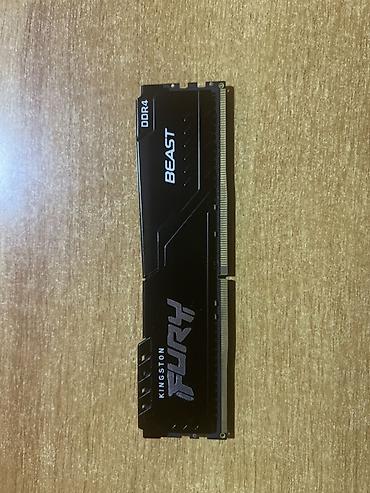 чон арыке: Оперативдик эс-тутум, Жаңы, Kingston Fury, 8 ГБ, DDR4, 3200 МГц — 1