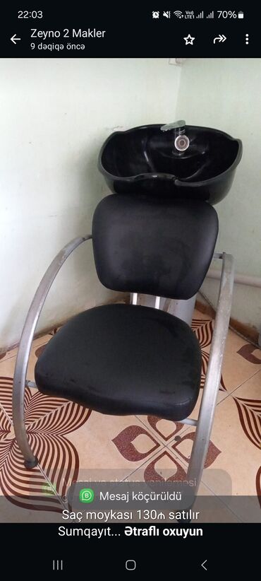 мебель для салона: Saç moykası 130₼ satılır
Sumqayıt

D203 Zeyno♥️