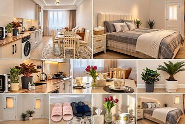 посуточная аренда ош: 🏙️ OSH ROYAL SUITES — ПРЕМИАЛЬНЫЕ АПАРТАМЕНТЫ В ЦЕНТРЕ ОША ✨ Сдаётся — 2