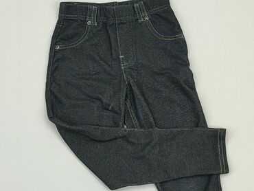 czarne jeansy cropp: Spodnie jeansowe, 5-6 lat, 110/116, stan - Dobry
