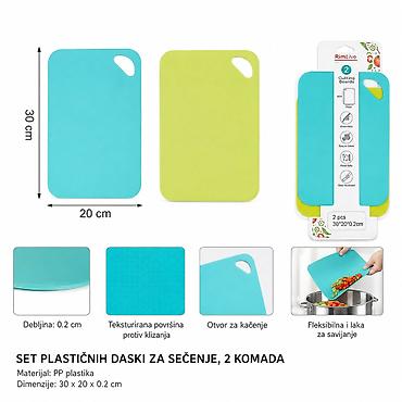 KMT mali plastični dasku za povrće 2406822 Set fleksibilnih
