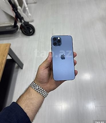 su cəni islənmis: IPhone 12 Pro, Pacific Blue, Face ID — 1