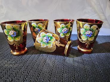 arkopal cinije: Casice Bohemija rucni rad 1950 do 1970 god.za zestoko pice. Casice — 2