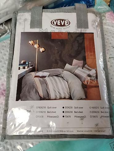 bed sheets: Постельный комплект VEVE Home Textile (Flannel) - Материал: фланель — 1