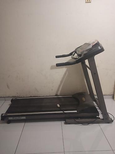 İdman və istirahət: Facile elektrikli qaçış trenajoru - Konsolda 3 LED displey - 400 m — 4