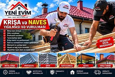 подвесной потолок для ванной: “Yeni Evim” – Krişa və Naves xidmətləri Təmir • Tikinti • Bütün — 1