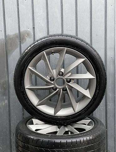 stud 100: Колеса в сборе 205 / 50 / R 17, Лето, Б/у, Комплект, Литые, отверстий - 5 — 1