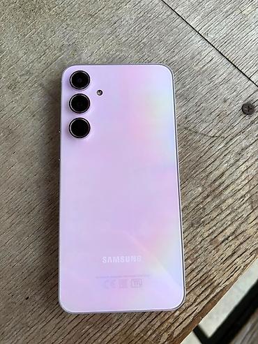 sierra blue: Samsung Galaxy A55 5G, 256 GB, rəng - Bənövşəyi, Barmaq izi — 2