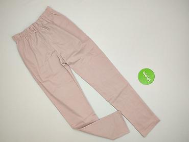 pull and bear spodnie lniane: Spodnie materiałowe damskie, rozmiar S — 3