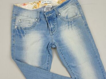 DENIM JEANS, 3/4 Trousers for women, size S