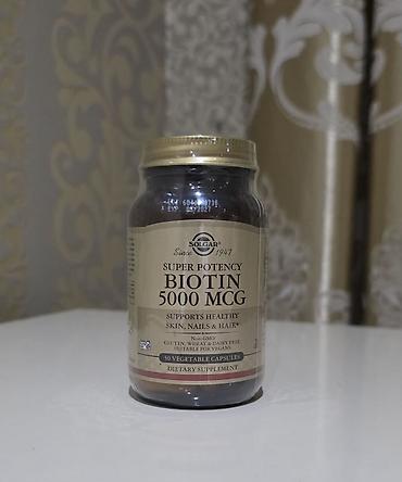 vitera d3 qiyməti: 🇺🇸 ABŞ istehsalı – Solgar Biotin 5000 mcg 💊 Solgar dünyanın tanınmış — 2