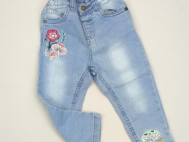 spodnie dzwony jeansy: Spodnie jeansowe, So cute, 1.5-2 lat, 92, stan - Dobry
