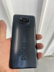 бу телевизор каракол: Poco X3, Колдонулган, 128 ГБ, түсү - Кара, 1 SIM, 2 SIM