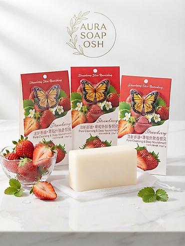 loris parfum: AURA SOAP OSH — 248g+5g ароматные мыла с фруктовыми экстрактами — 1