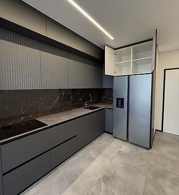 quxnu mebeli: Müasir dizaynlı mətbəx mebeli komplekti - Üslub: minimal və loft — 3