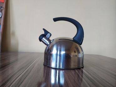 сколько стоит буржуйка: Чайник для плиты с свистком - Материал: нержавеющая сталь с