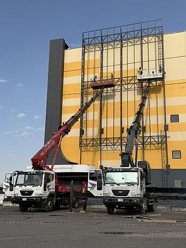 заказать баннер недорого: Стрела 45 м, 400 т — 4