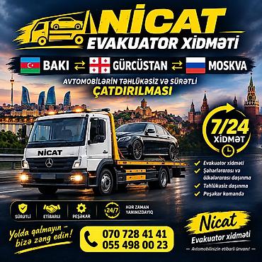 yukle: Evakuator, Platforma ilə, Şəhər daxili, Rayonlara, Beynəlxalq daşımalar — 3