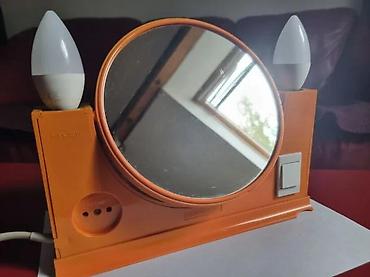 lusteri za dnevnu sobu cena: SPACE AGE OGLEDALO IZ 80-IH ELMA | Space Age dvostruko ogledalo — 4
