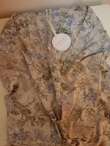 zara tigrasta suknja: Zara, M (EU 38), Viscose, Floral, color - Beige