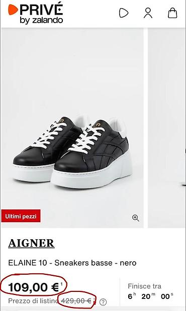 aigner: • Yeni kimidir. Sadəcə 2 dəfə geyinilib. • Endirimdə 429 eurodan 109 — 4