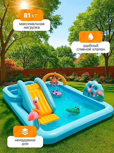 Бассейны: 🎢 INTEX балдар оюн бассейни 🌞 💦 Жайкы эс алуу үчүн сонун тандоо ✔ — 3
