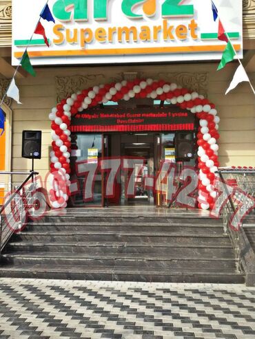 oyuncaq alemi: Sarlar dekor. Helium və adi şarlarla bəzədilmə. Decor shar dizayn