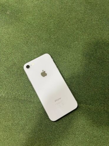 телефоны iphone: IPhone 8, Жаңы, 256 ГБ, Ак, Кабель, 100 %