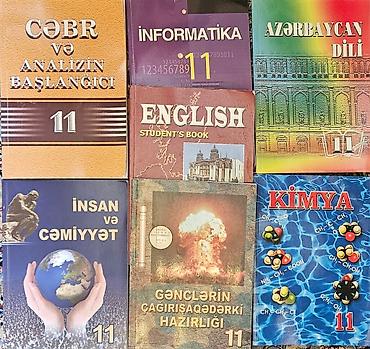 mekteb çanta: Məktəb dərslikləri dəsti – müxtəlif sinif və fənlər Tərkib: - 11-ci — 1