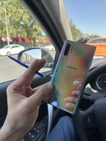 чехол самсунг нот 10: Samsung Note 10 Plus, Б/у, 256 ГБ, цвет - Белый, 1 SIM