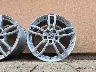 Vozila: ALU FELNE 17 5X112 VW | Alu felne 5x112 r17 et52 7,5j felne su u ok — 5