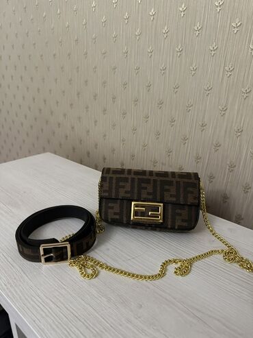 сумка miu miu: Классическая сумка, Fendi, Моющийся материал, Женские, Новый