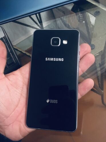 Apple iPhone: Samsung Galaxy A5 2016, rəng - Qara, İki sim kartlı