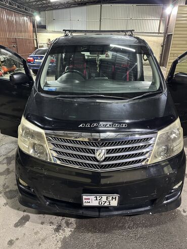 Toyota: Toyota Alphard: 2005 г., 3 л, Автомат, Газ, Минивэн