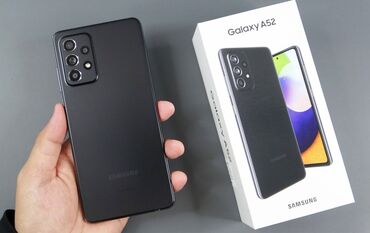 samsun a6: Samsung Galaxy A52, 128 ГБ, цвет - Черный, С документами