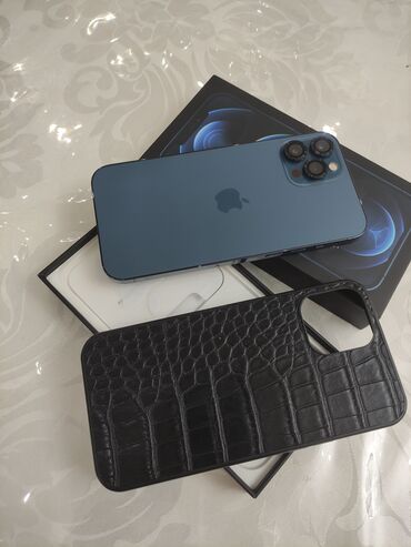 iphone 11 pro max цена бишкек бу: IPhone 12 Pro Max, Б/у, 256 ГБ, Pacific Blue, Защитное стекло, Коробка, Чехол, 86 %