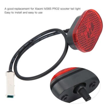 электросамокат m365: Задний фонарь для электроскутера, лампа для стоп-сигнала для скутера