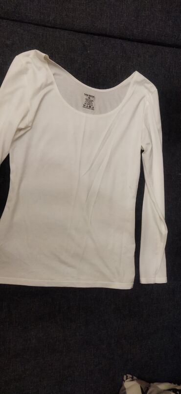 Лонгсливы: Лонгслив, цвет - Серый, M — 4