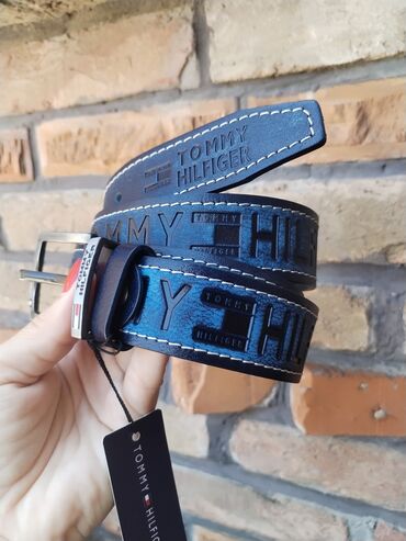 Kaiševi: Muški, Tommy Hilfiger, Materijal: Koža — 4
